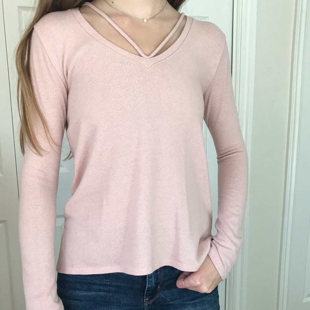 Tillys pink sweater
